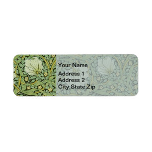 William Morris Vintage Pimpernel Floral Pattern