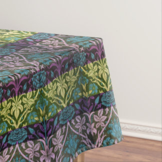 William Morris Vintage Rose and Lily Pink Yellow  Tablecloth