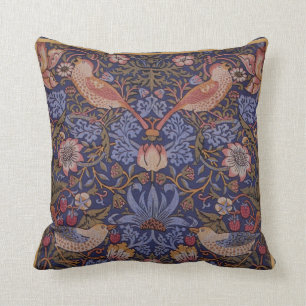 William Morris Vintage "Strawberry Thief" Cushion