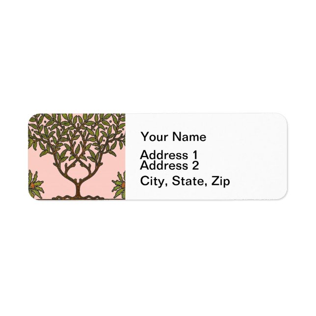 William Morris Vintage Tree Floral Design (Front)