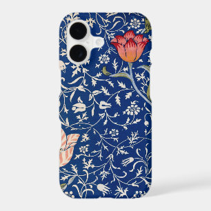 William Morris Vintage Tulip Floral Indigo Pattern