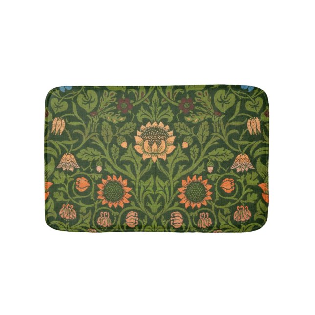 William Morris Violet and Columbine Art Rug (Front)