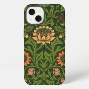 William Morris Violet and Columbine Art Rug iPhone 13 Case