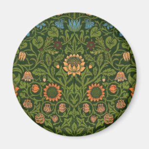 William Morris Violet and Columbine Art Rug Magnet