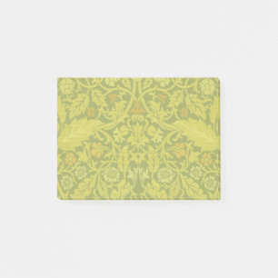 William Morris Violet Columbine Navy Floral Post-it Notes