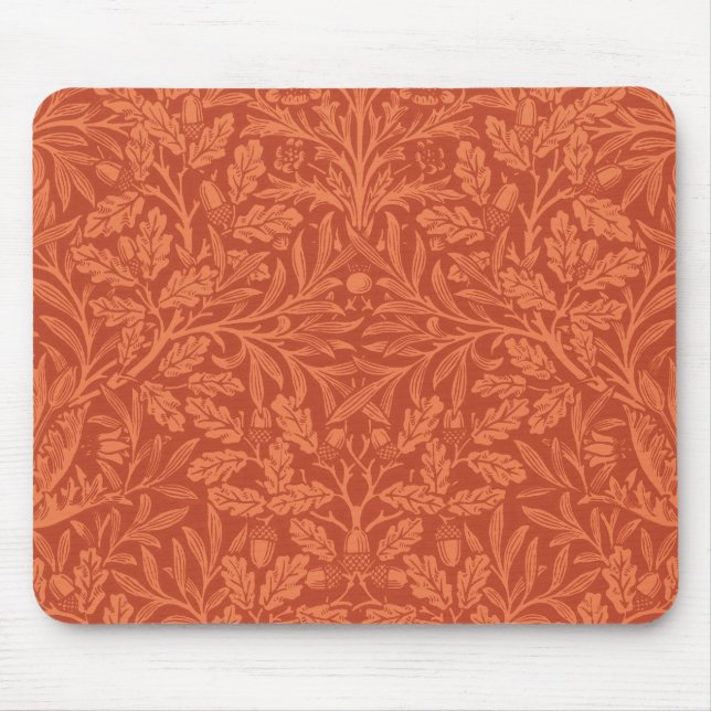 william morris wallpaper acorns and oak mouse pad (Front)