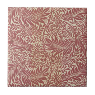 William Morris Wallpaper Design on Tile
