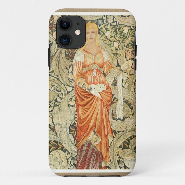 William Morris Wallpaper Designs Case-Mate iPhone Case (Back)
