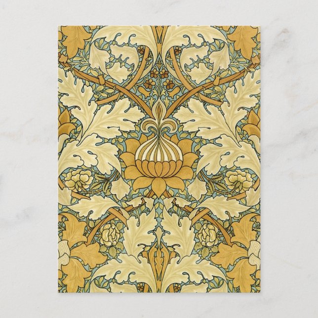 William Morris Wallpaper Print Postcard (Front)