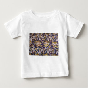 William Morris Wey Floral Arts Crafts Wallpaper Baby T-Shirt