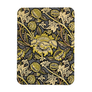 William Morris Wey Floral Arts Crafts Wallpaper Magnet