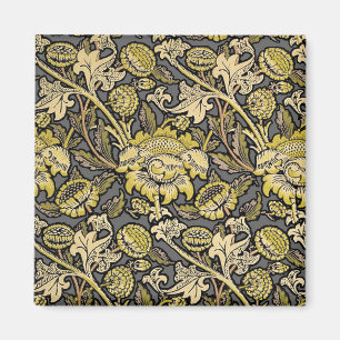 William Morris Wey Floral Arts Crafts Wallpaper Magnet