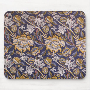 William Morris Wey Floral Arts Crafts Wallpaper Mouse Pad