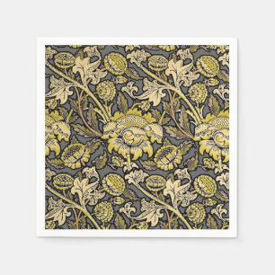 William Morris Wey Floral Arts Crafts Wallpaper Napkin