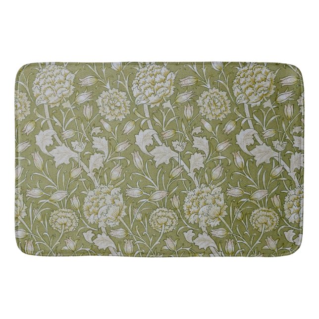 William Morris Wild Tulip Bath Mat (Front)