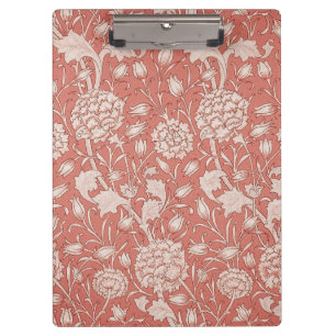 William Morris Wild Tulip Classic Victorian Design Clipboard