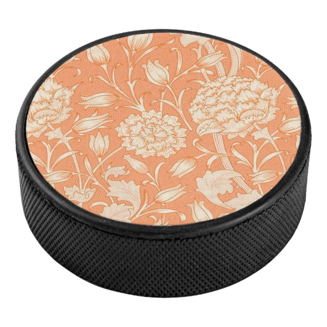 William Morris Wild Tulip famous pattern Hockey Puck (3/4)