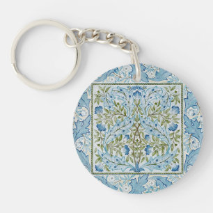 William Morris & Wilhelmina Style Prints Key Ring