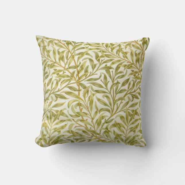 William Morris “Willow Bough” Cushion (Front)
