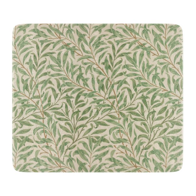 William Morris Willow Bough Garden Flower Classic Cutting Board (Front)