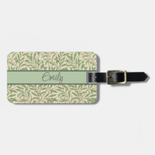 William Morris Willow Bough Garden Flower Classic Luggage Tag