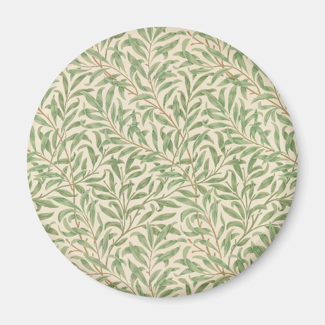 William Morris Willow Bough Garden Flower Classic Magnet (Front)