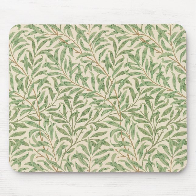 William Morris Willow Bough Garden Flower Classic Mouse Pad (Front)