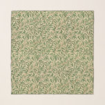 William Morris Willow Bough Green Willow Leaves Scarf<br><div class="desc">William Morris Willow Bough Green Willow Leaves Scarf - The image adorning this product is Willow Bough, a wallpaper design displaying a foliate pattern of green, intertwined willow leaves on pale-blue ground. The design was created in 1887 by one of England's most popular textile designer, William Morris (1834-1896). Willow Bough...</div>
