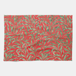 William Morris Willow Bough Vintage Botanical Tea Towel