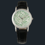 William Morris. Willow Bough. Vintage greenery<br><div class="desc">William Morris "Willow Bough" watch. Greenery foliage pattern.</div>