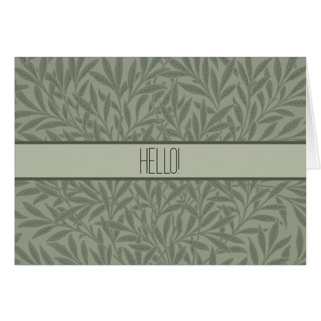 William Morris Willow Flower Classic (Front Horizontal)