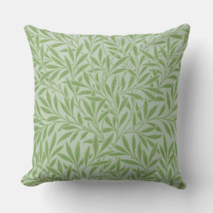 William Morris Willow Flower Classic Green Cushion