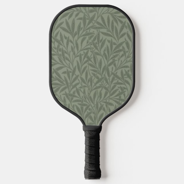 William Morris Willow Flower Classic Pickleball Paddle (Front)
