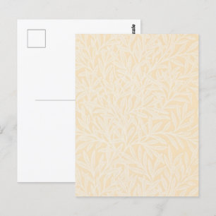 William Morris Willow Flower Classic Postcard
