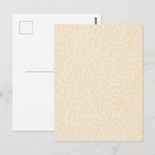 William Morris Willow Flower Classic Postcard (Front/Back)