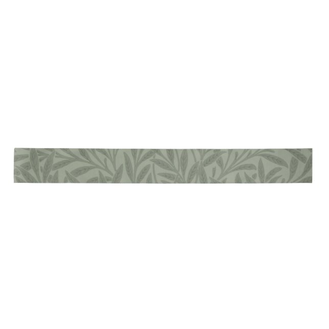William Morris Willow Flower Classic Satin Ribbon (Front)