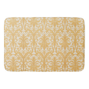 William Morris Willow & Gold Damask Luxury Bath Mat