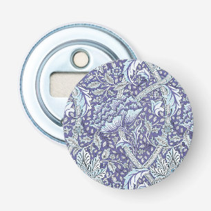 William Morris Windrush blue floral flowers Bottle Opener