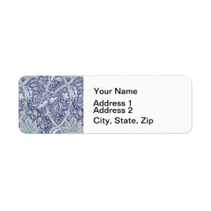William Morris Windrush Blue Pattern Floral