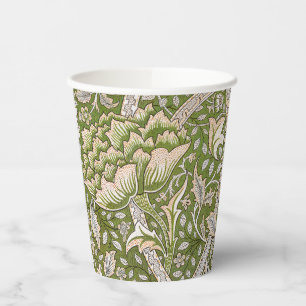 William Morris Windrush Floral Pattern Classic Paper Cups