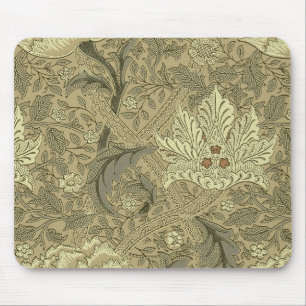 William Morris Windrush Floral Pattern: Vintage Mouse Pad