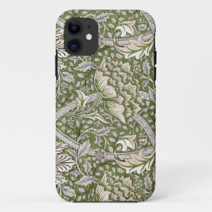 : William Morris Windrush Green Pattern: Vintage Case-Mate iPhone Case