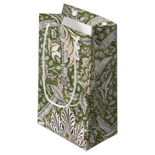 : William Morris Windrush Green Pattern: Vintage Small Gift Bag
