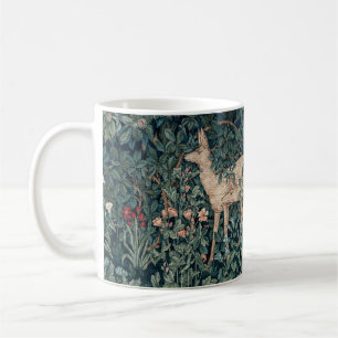 William Morris Woodland Tapestry Deer Stag Coffee Mug