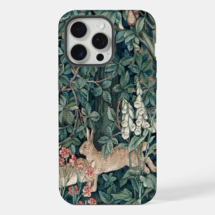 William Morris Woodland Tapestry Rabbits iPhone 15 Pro Max Case