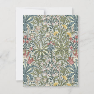 William Morris Woodland Weeds Card