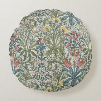William Morris Woodland Weeds Round Cushion