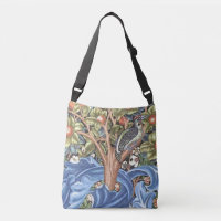 William Morris Woodpecker Tapestry Floral Vintage