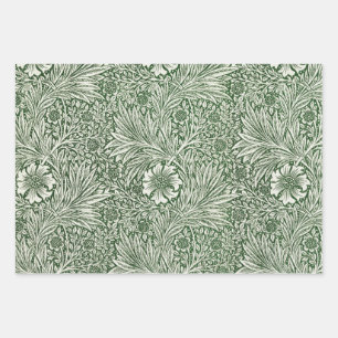 William Morris Wrapping Paper Flat Sheet SET