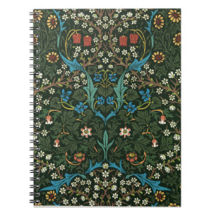 William Morris's (1834-1896) Violet and Columbine Notebook